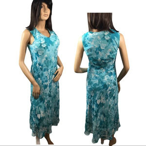 DR20 NWT Amnol Floral Sleeveless Maxi Dress 14